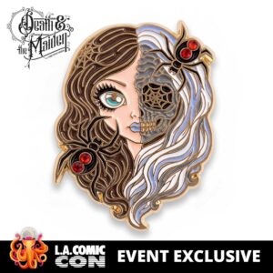 Death & the Maiden: Death's Web Collectible Enamel Pin