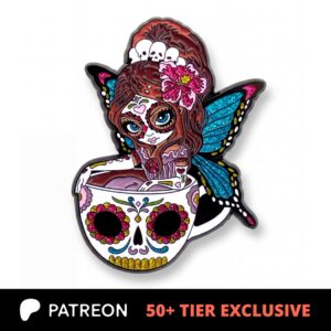Spirit Cafe: Cup of Sugar Collectible Enamel Pin